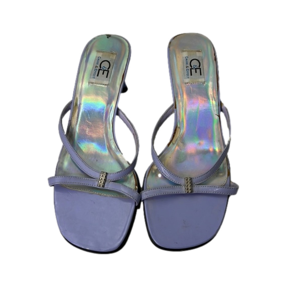 Cause & Effect Mauve Kitten Heel Shoe